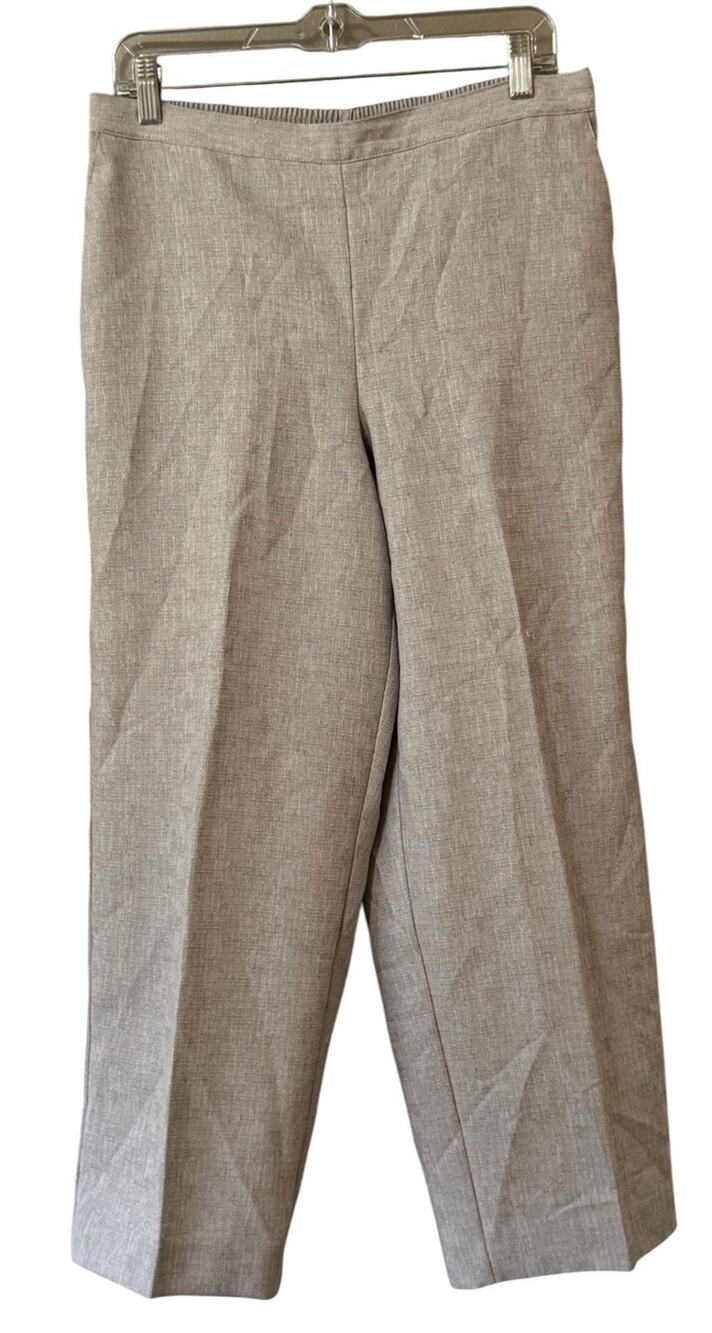 Alfred Dunner Petite Women Size 12P Classic Pull-on Pant/Slacks Office Business